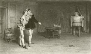 Prinssi Henry Poins ja Falstaff tekijältä William Quiller Orchardson
