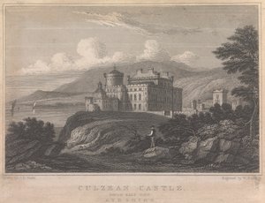 Culzean Castle, South East View, Ayrshire; sivu 84 (Nide 1) tekijältä William Radclyffe