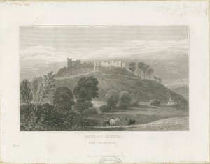 Dudleyn linna: teräskaiverrus, nd [c1830] tekijältä William Radclyffe
