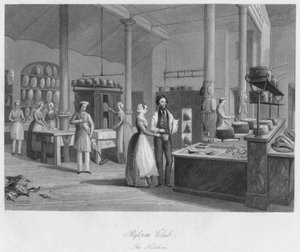 Reformiklubi. Keittiö, 1841