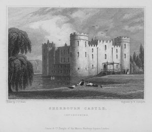 Sherbornen linna, Oxfordshire (kaiverrus)