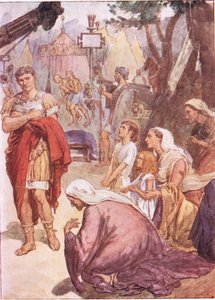 Coriolanus ja Rooman matronit, T C & E C Jack Ltd:n julkaisemasta Plutarch Livesista
