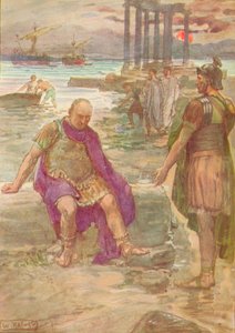 Gaius Marius istumassa maanpaossa Karthagon raunioiden keskellä, 1912 1912