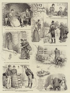 Erittäin nuori pariskunta