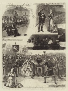 Helppokulkuinen taiteilijamme oopperoissa, Lucia de Lammermoor Hänen Majesteettinsa teatterissa, Lohengrin Covent Gardenissa