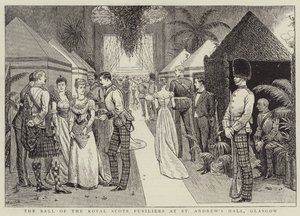 The Ball of the Royal Scots Fusiliers St Andrew