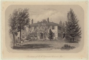 Ralph Waldo Emersonin asuinpaikka tekijältä William Rickarby Miller