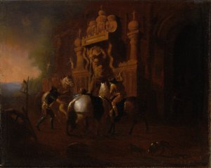 Hevoset suihkulähteellä, 185657.