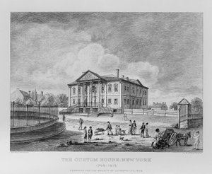 The Custom House, New York tekijältä William Rollinson