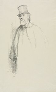 Alphonse Legros, 1897. tekijältä William Rothenstein