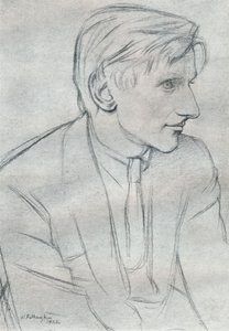 "Edmund Charles Blunden 1896-1974 tekijältä William Rothenstein