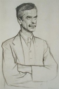 John Lawrence Le Breton Hammondin (1872-1949) muotokuva tekijältä William Rothenstein