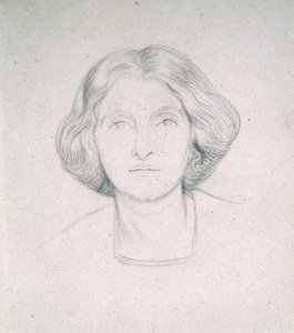 Rouva Max Beerbohmin muotokuva tekijältä William Rothenstein