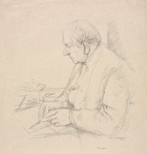 Sir Francis Seymour Haden, 1897. tekijältä William Rothenstein