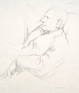 Sir Francis Seymour Haden unessa, 1897. tekijältä William Rothenstein