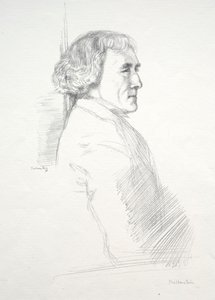 Sir Henry Irving, 1898. tekijältä William Rothenstein