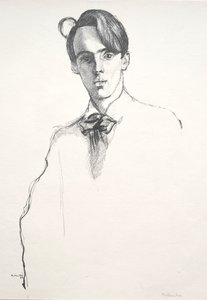 William Butler Yeats, 1898. tekijältä William Rothenstein