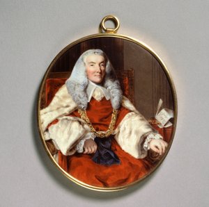 Muotokuva Sir William Murraysta, Mansfieldin ensimmäisestä jaarlista, 1700-luku
