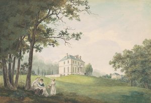 Sweet Briar, n. 1808 (akvarelli ja grafiitti kudospaperille) tekijältä William Russell Birch