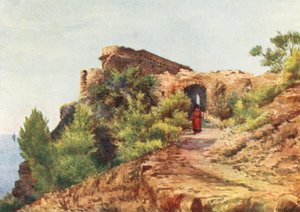 Santa Croce, Alassion lähellä (värilitro). tekijältä William Scott