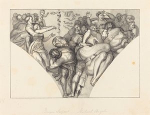 Brazen Serpent, Michael Angelolta tekijältä William Sharp after John Flaxman