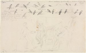 Heinäntekijöiden tanssi, n. 1845. tekijältä William Sidney Mount