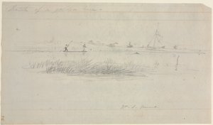 Ankeriaan keihäs Setauketissa, Long Islandilla, New Yorkissa tekijältä William Sidney Mount