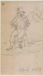 Viulun kerjäläinen, 1853. tekijältä William Sidney Mount