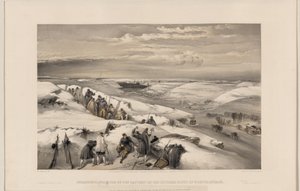 Sevastopol 26 tykkipatterista, 1855 tekijältä William Crimea Simpson