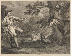 A coruja, o cisne, o galo, a aranha, o burro e o fazendeiro finlandês