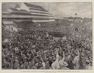 Historiallinen derby, kohtaus kurssilla, kun Walesin prinssi sai Kaki kisan jälkeen tekijältä William Small