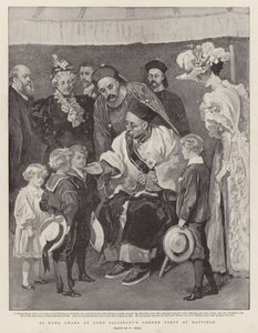 Li Hung Chang Lord Salisburyn puutarhajuhlissa
