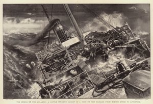 The Perils of the Atlantic, karjahöyrylaiva, joka joutui kuoliaaksi hänen matkallaan Buenos Ayresista Liverpooliin