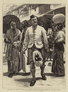 Walesin prinssi Ceylonissa, Prince