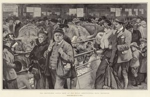 Smithfield Clubin esitys Royal Agricultural Hallissa Islingtonissa