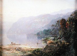 Maisema (öljy kankaalle)