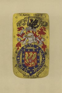 Sir Frank van Hale, n. 1359-c 1376 (chromolitho) tekijältä William St John Hope