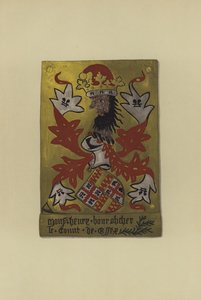 Sir Henry Bourchier, lordi Bourchier, EU:n kreivi ja Essexin kreivi, 1452-1483 (chromolitho) tekijältä William St John Hope