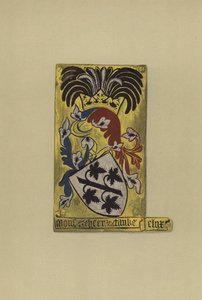 Sir Hertong von Clux, 1421-c 1445 (chromolitho) tekijältä William St John Hope