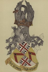 Sir Hugh Stafford, lordi Bourchier, 1418 tai 19-1420 (chromolitho) tekijältä William St John Hope