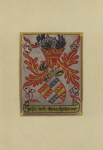 Sir John Beauchamp, lordi Beauchamp of Powyk, 1445-1475 (chromolitho) tekijältä William St John Hope