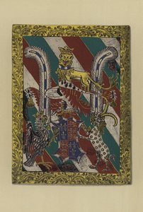 Sir John Beaufort, Kendalin kreivi ja Somersetin kreivi ja herttua, n. 1440-1444 (chromolitho) tekijältä William St John Hope
