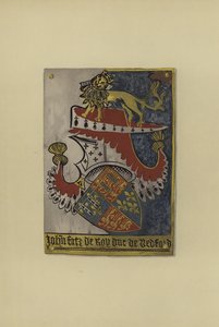 Sir John Plantagenet Lancasterista, Kendalin jaarli ja Bedfordin herttua, n. 1402-1435 (chromolitho) tekijältä William St John Hope
