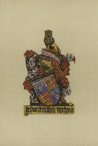 Sir Richard Plantagenet, Yorkin herttua, 1475-1483 (chromolitho) tekijältä William St John Hope