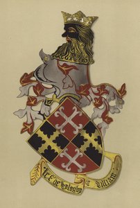 Sir William Willoughby, lordi Willoughby dEresby, n. 1400-1409 (chromolitho)