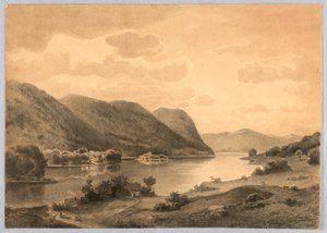 Maisematutkimus, Hudson River, NY