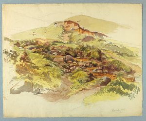 Maisematutkimus, Baveno, Maggiore-järvi, Italia tekijältä William Stanley Haseltine