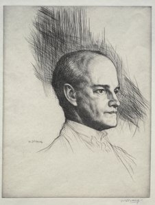 John Galsworthy, 1920. tekijältä William Strang