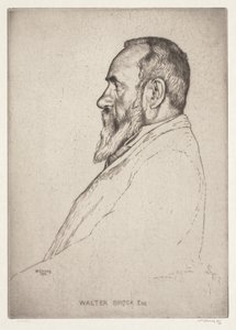 Walter Brockin muotokuva tekijältä William Strang