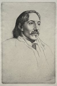Robert Louis Balfour Stevenson, 1893. tekijältä William Strang